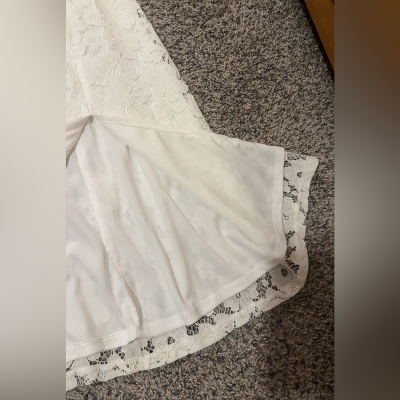 (NWT) Francesca’s Miami White Lace Midi Dress - Picture 3 of 5